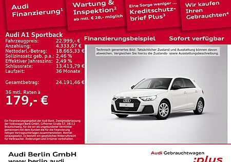 Audi A1 Sportback 25 TFSI 5-Gang