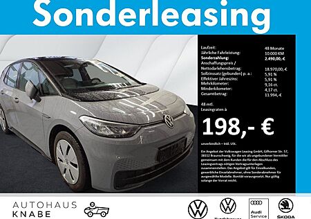 VW ID.3 Volkswagen Pro LED NAVI PDC SHZ