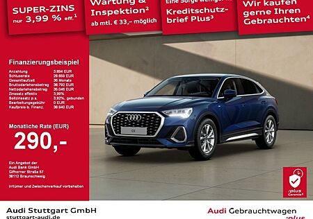 Audi Q3 Sportback S line S line 35 TFSI S tronic AHK