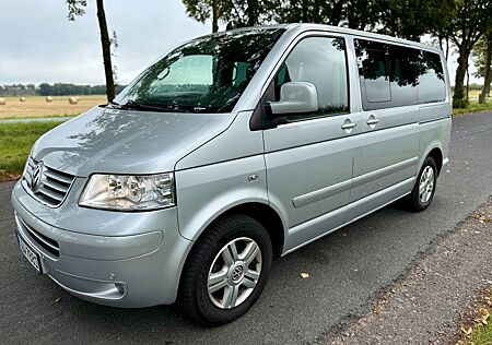 VW T5 Multivan Volkswagen 2.5 Tdi Highline,Leder,Navi,Alu,AHK