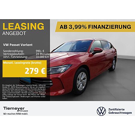 VW Passat Variant leasen