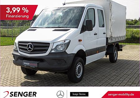 Mercedes-Benz Sprinter 316 CDI Pritsche DoKa 4x4 Klima Radio