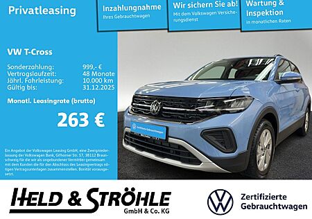 VW T-Cross Volkswagen Life 1.0 TSI LED NAV PDC SHZ APP DAB+
