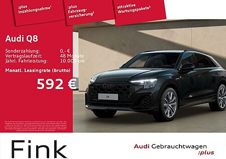 Audi Q8 55 TFSI quattro S line HuD Matrix AHK Luftfed