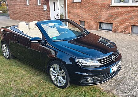 VW Eos Volkswagen 1.4 TSI 90kW AHK,Navi,SportFahrw,Vollleder,