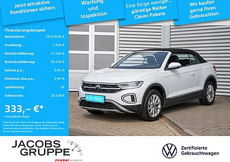 VW T-Roc Volkswagen Cabriolet Style 1.0 TSI LED*Windschott*SHZ