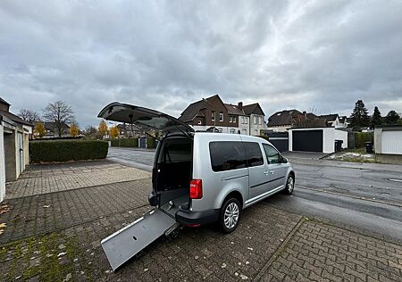 VW Caddy Volkswagen 2,0TDI DSG Rollstuhl Rampe