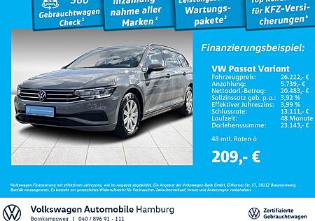 VW Passat Variant Volkswagen 1.5 TSI DSG Navi LED Rear View