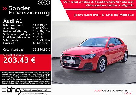 Audi A1 25 TFSI Sportback S tronic advanced