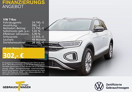 VW T-Roc Volkswagen 1.5 TSI STYLE NAVI AHK LED+ VIRTUAL