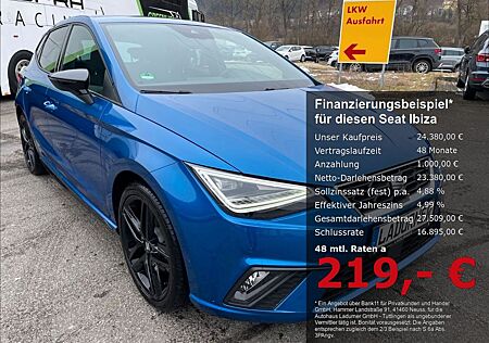 Seat Ibiza FR Pro Black Edition *PANODACH+NAVI+LED*