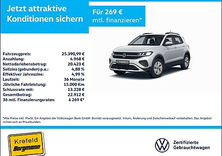VW T-Cross Volkswagen 1.0 TSI Life LED ACC SHZ PDC 4,99% EFF*
