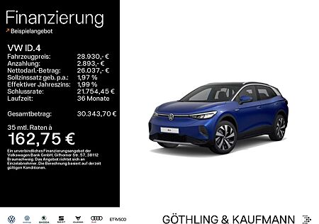 VW ID.4 Volkswagen Pro Performance*NAVI*AHK*KAM*Velour*ACC*SHZ