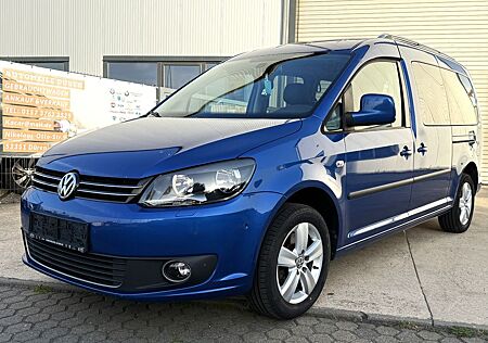 VW Caddy Volkswagen Maxi Highline*Leder*Navi*PDC*Tem*7Sitzer*