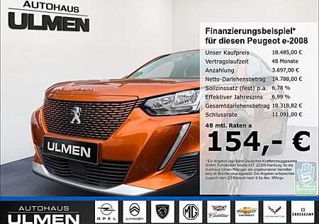 Peugeot 2008 e- e- Active Elektromotor 136 Klimaautomatik