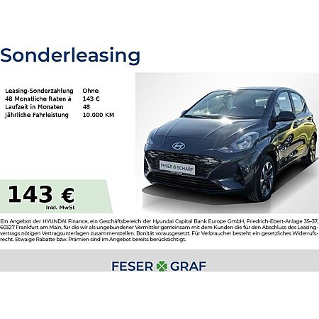Hyundai i10 leasen