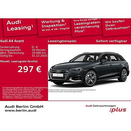 Audi A4 leasen