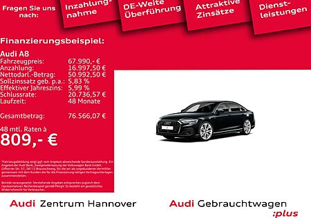 Audi A8 50 TDI quattro Head-Up Pano HD Matrix AHK B&O