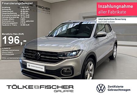 VW T-Cross Volkswagen 1.0 TSI Style Virtual ACC DynLicht SHZ