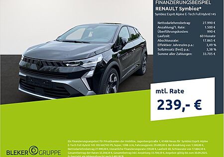 Renault Symbioz Esprit Alpine E-Tech Full Hybrid 145