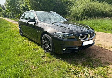 BMW 520d Touring, sehr gepflegt, Garantie, Ahk.