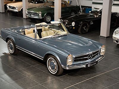 Mercedes-Benz SL 280 - BRD- Pappdeckelbrief - 1Hand