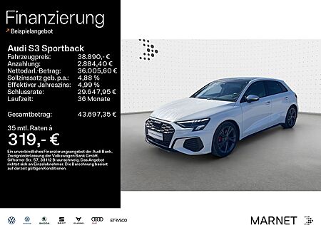 Audi S3 Sportback 2.0 TFSI quattro*Navi*LED*Alu*PDC*P