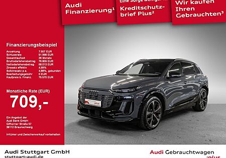 Audi Q6 e-tron 55 quattro S line edition one grey