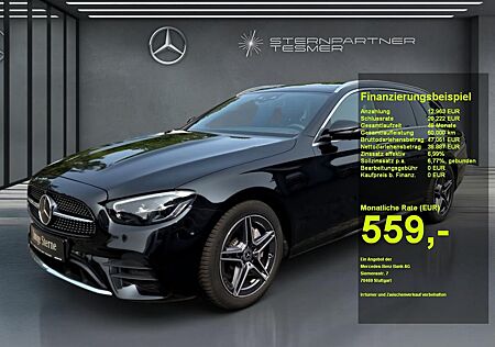Mercedes-Benz E 220 d T +AMG+MBUX+PANO+KAMERA+WIDE+AHK+360°