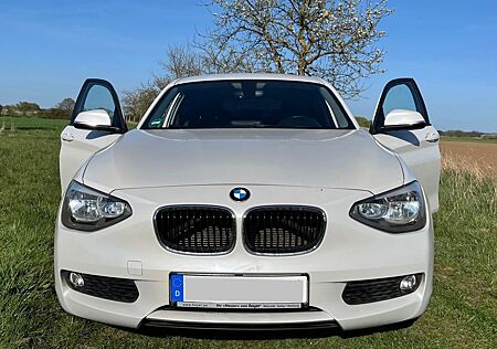 BMW 118i , 2013, 170 PS - Perlweiß