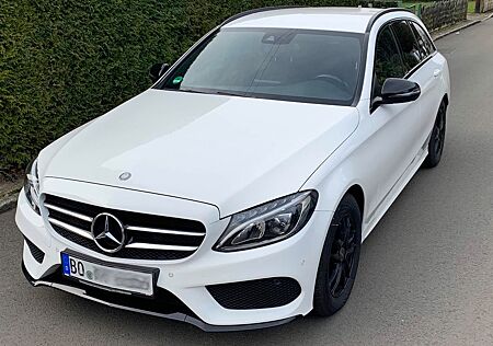 Mercedes-Benz C 180 T AMG Line AMG Line EZ 08/2016, Weiß