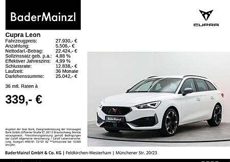 Cupra Leon ST 2.0 TDI DSG Kamera Navi LED ACC Keyless