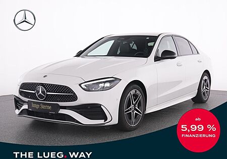 Mercedes-Benz C 180 AMG+MBUXPremium+LED-HP+Night+Burm+Amb+RFK+