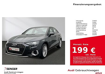 Audi A3 Limousine advanced 30 TFSI MMI LED Kamera