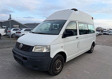 VW T5 Transporter Volkswagen Hoch Klima 9-Sitze Rollstuhlrampe