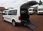 VW Caddy Volkswagen Maxi 7-Sitzer Rollstuhlgerecht Wenderampe