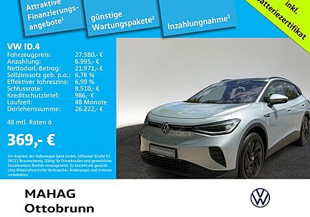 VW ID.4 Volkswagen Pro Performance AHK IQ.Light Wärmepumpe CCS