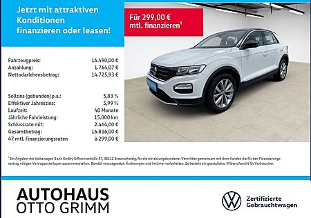 VW T-Roc Volkswagen 1.0 TSI Style Sitzhz. elektr. Heckklappe