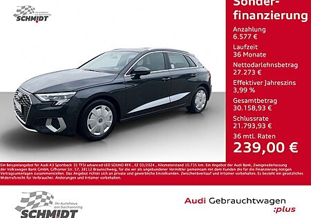 Audi A3 Sportback 35 TFSI advanced LED SOUND RFK