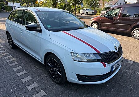 Skoda Rapid 1.2 TSI Cool Ed Red & Grey Spaceba...