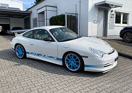 Porsche 996 911 / GT3 RS /Weiss-Blau /682 Stück weltweit