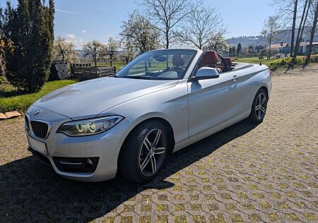 BMW 220d Cabrio Sport Line