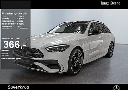 Mercedes-Benz C 300 e T // BURM AMG NIGHT DISTR PANO KAMERA
