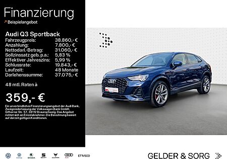 Audi Q3 Sportback 40 TDI qu LED*Dynamik*AHK*Sound*360