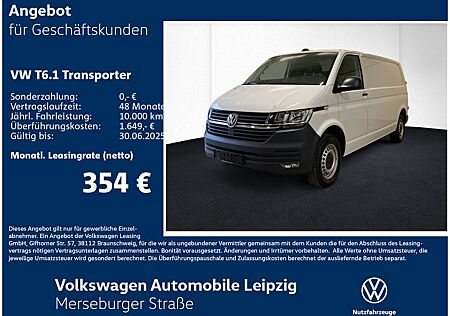 VW T6 Transporter Volkswagen T6.1 Transporter Kasten 2.0 l TDI 81 kW LR*PDC