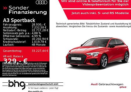 Audi A3 Sportback S line 30 TFSI 81 kW 30 TFSI S-line