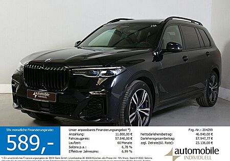 BMW X7 M50 X7 xDr M50d M Sport Laserl NightVision DAB B&W 7