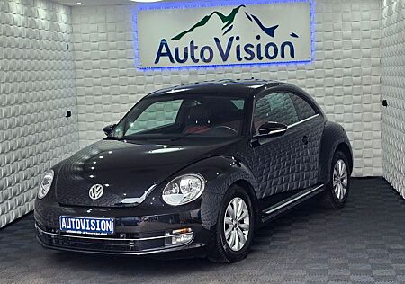 VW Beetle Volkswagen Lim. Design 1.6 TDI*Exclusiv*Leder Rot*