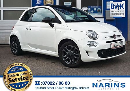 Fiat 500 Hey Google 1.Hand Klima Cabrio Android/Apple