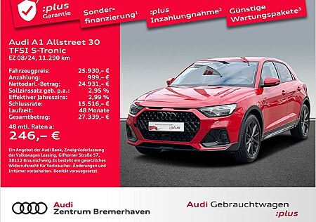 Audi A1 ALLSTREET 30 TFSI S-TRONIC NAVI LED ACC PDC
